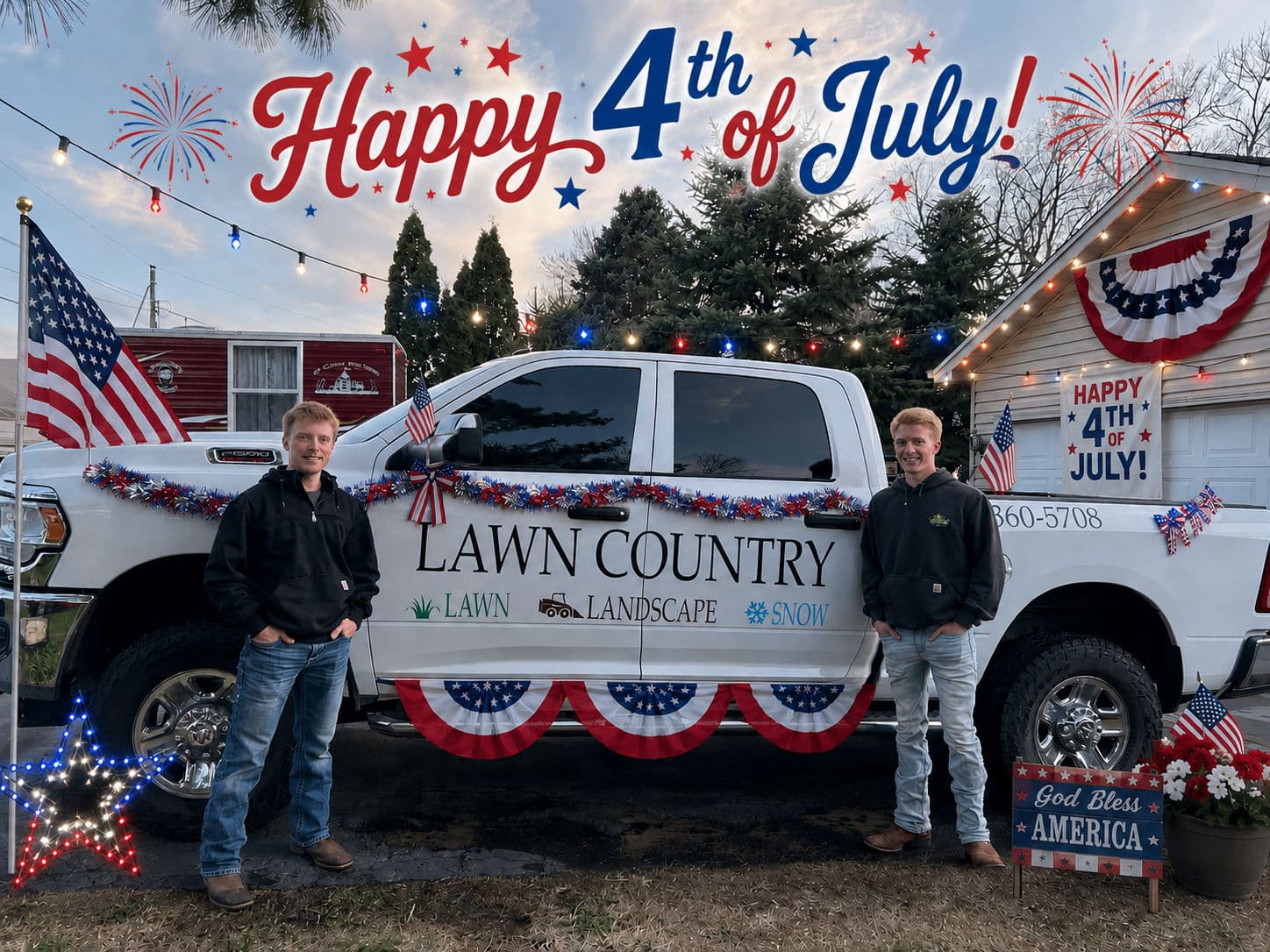 Project Happy 4th of July from the Lawn Country Team image