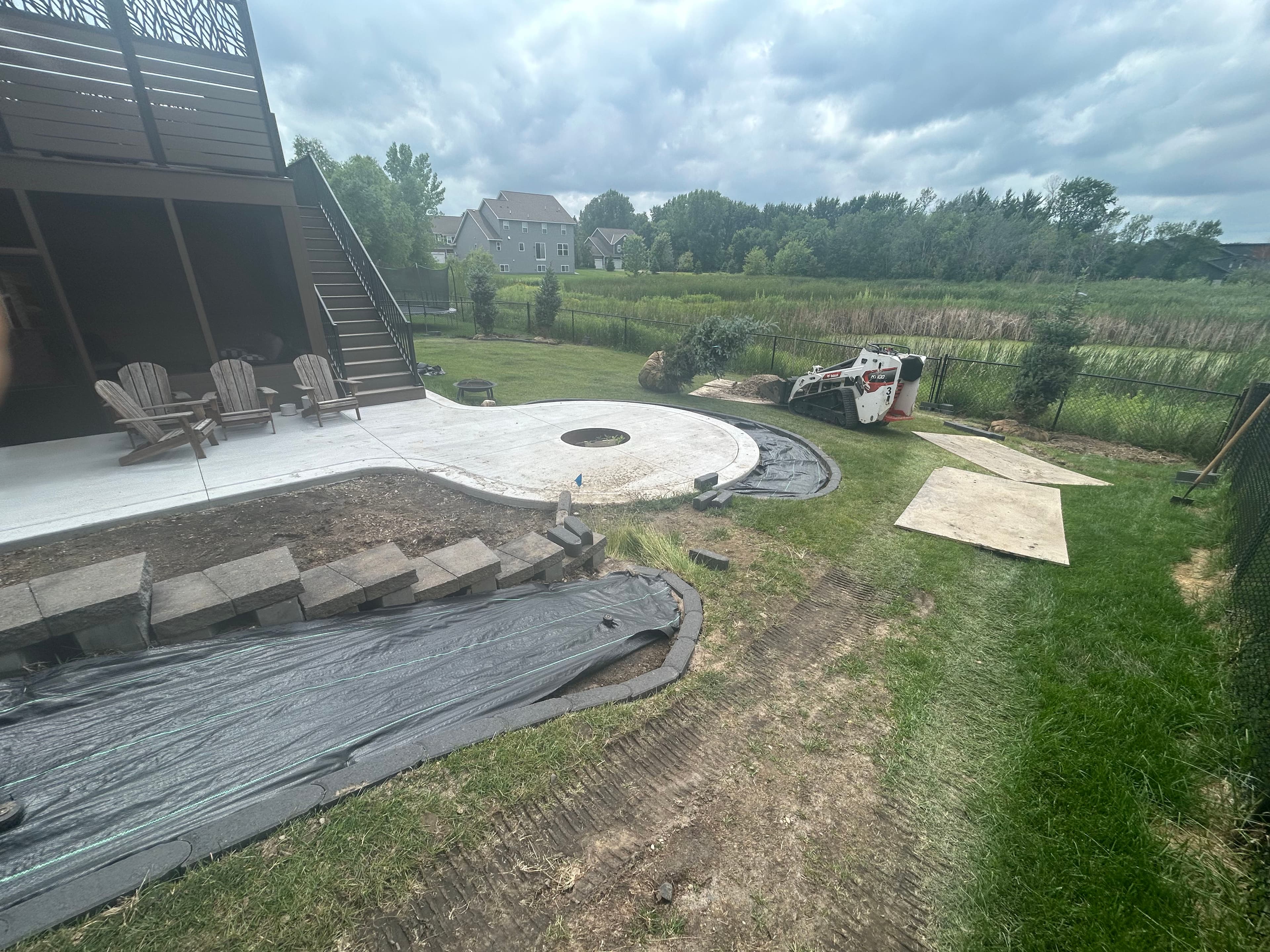 Project Landscape Design In Progress St. Michael MN image