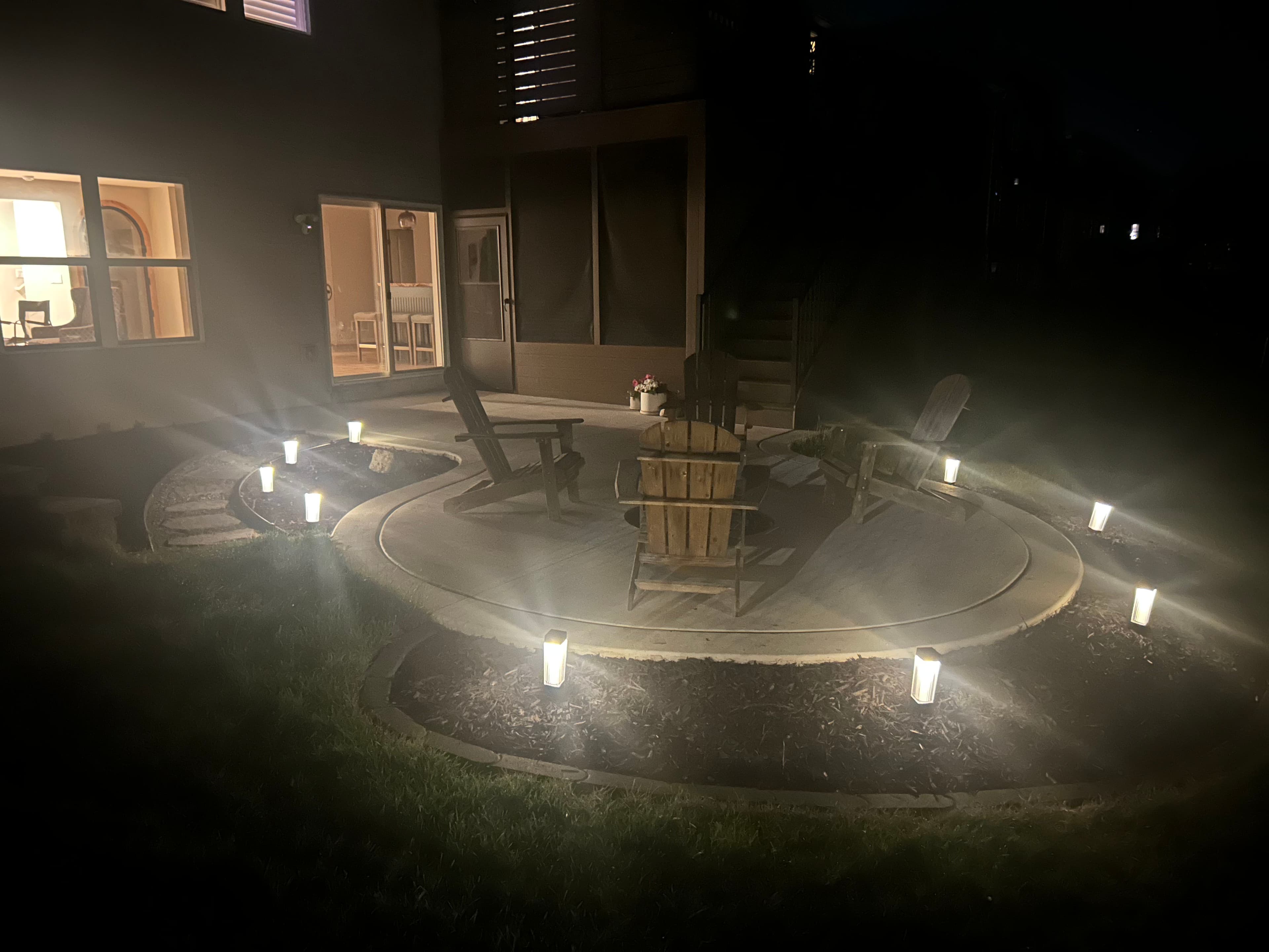 Project Outdoor Lighting That Makes a Backyard Patio Come Alive at Night image