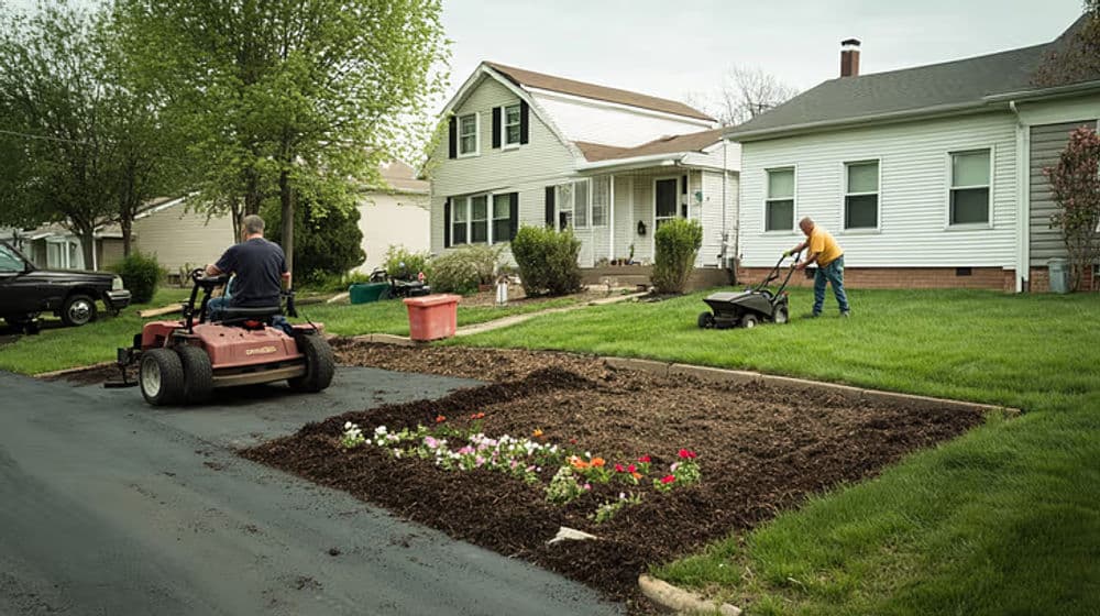 Paver Patio and walkway Installation image