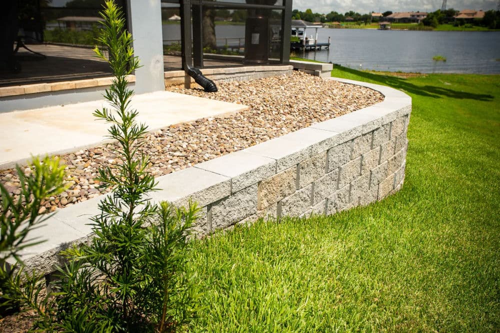 Retaining Wall Construction image