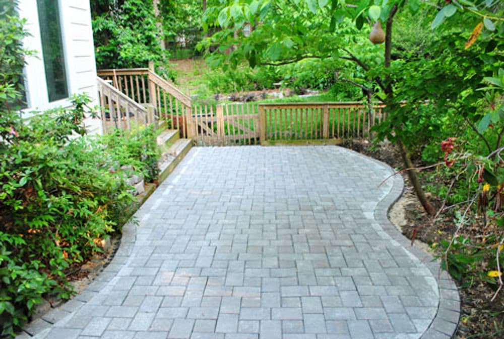 Paver Patio and walkway Installation image